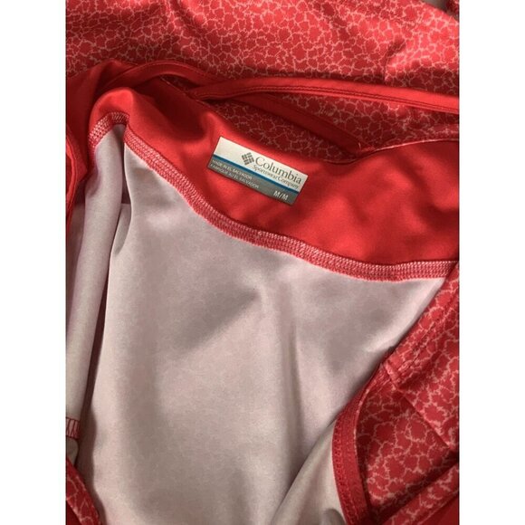 Columbia Omni Shade Pink Sleeveless Racer Back Athletic Polyester top Medium - Picture 4 of 6